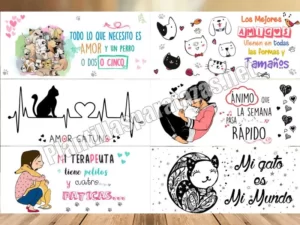 mockup plantillas para tazas mascotas
