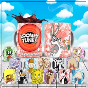 mockups de plantillas para tazas de looney tunes