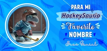 plantillas para tazas dinodeportistas hockeysaurio