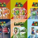 plantillas para tazas de Super Mario la película