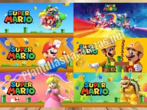 Lee más sobre el artículo 21 Plantillas para personalizar tazas de Mario Bros