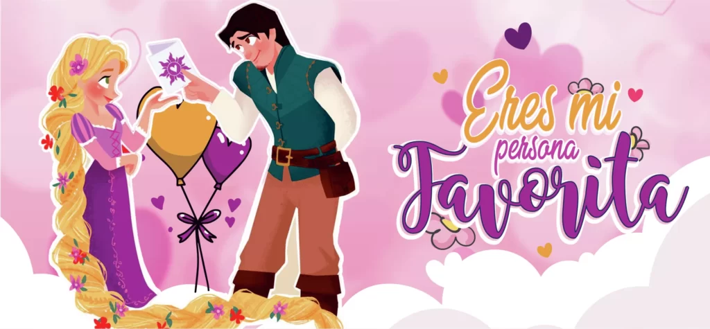 plantillas para tazas del día del amor y la amistad, Rapusel, Eres mi persona favorita
