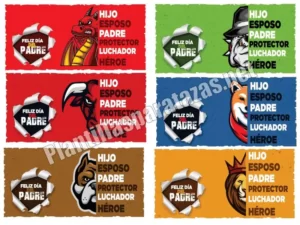 Lee más sobre el artículo 15 Plantillas para tazas del Día del Padre para sublimar