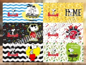 plantillas para tazas de Snoopy