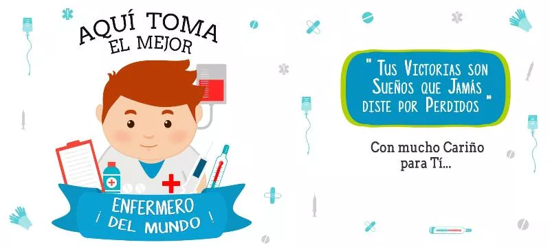 plantillas para tazas aqui toma enfermero