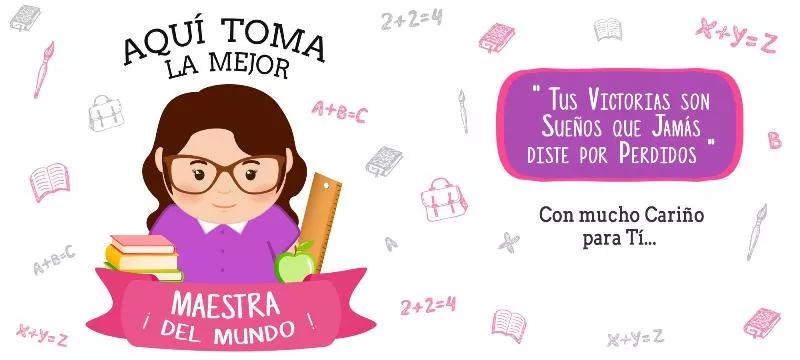 plantillas para tazas aqui toma maestra