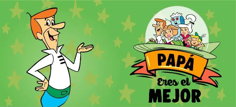 plantillas para el día del padre con caricaturas