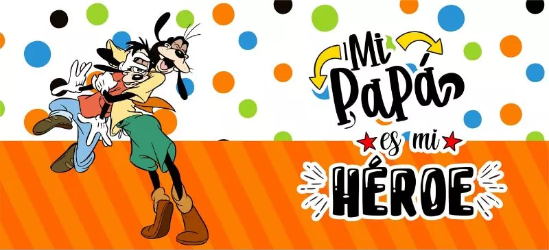 plantillas para el día del padre con caricaturas
