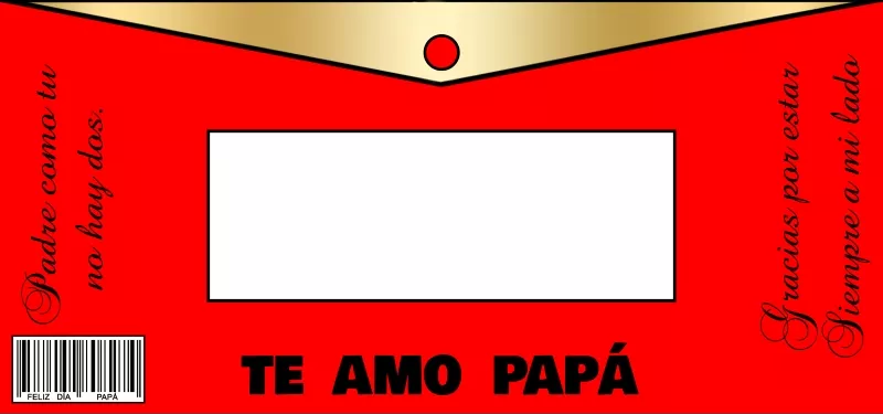 plantillas personalizar día del padre - Te amo papá