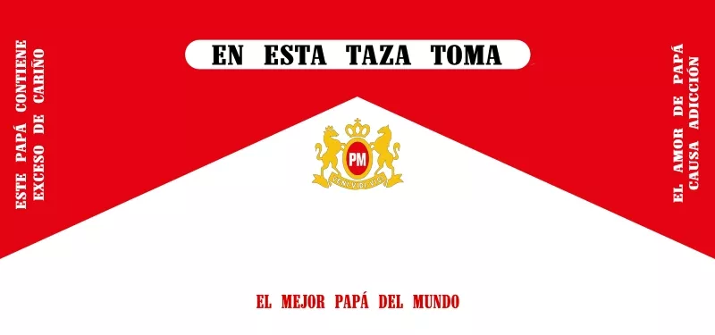 plantillas personalizar día del padre - En esta taza toma el mejor papá del mundo