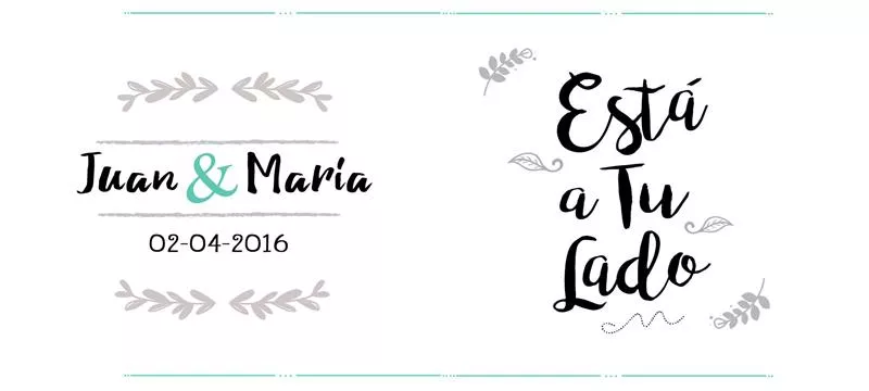 plantillas para tazas de bodas - esta a tu lado