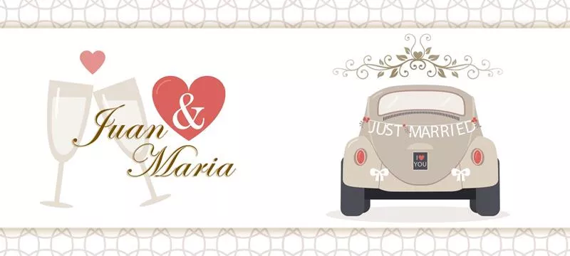 plantillas para tazas de bodas just married