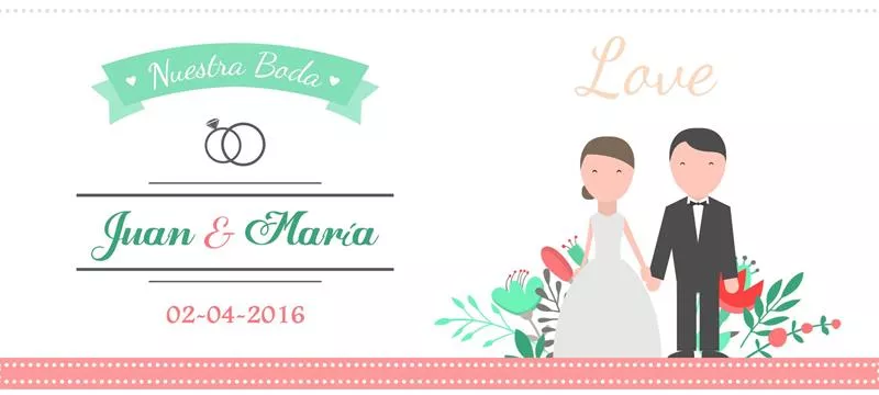 plantillas para tazas de bodas love