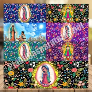 Plantillas para tazas de la Virgen de Guadalupe