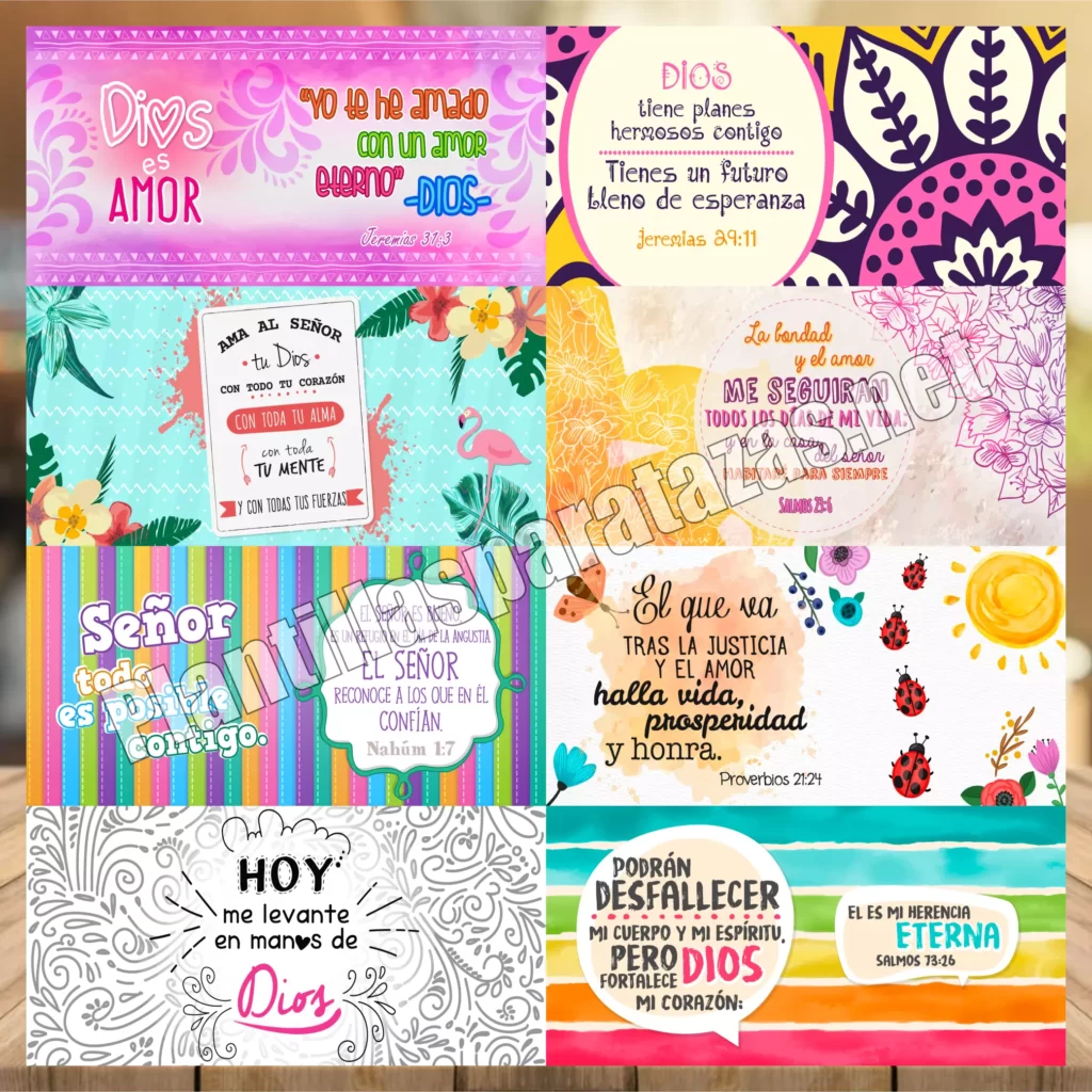 plantillas para tazas con mensajes cristianos