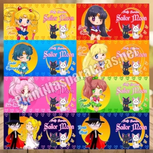 Plantillas para tazas de Sailor Moon