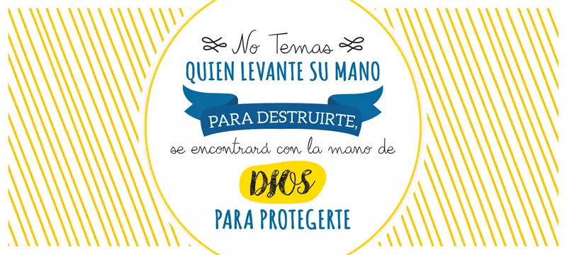 plantillas para tazas cristianas - no temas quien levanta su mano para destruirte se encontrara con la mano de Dios para protegerte