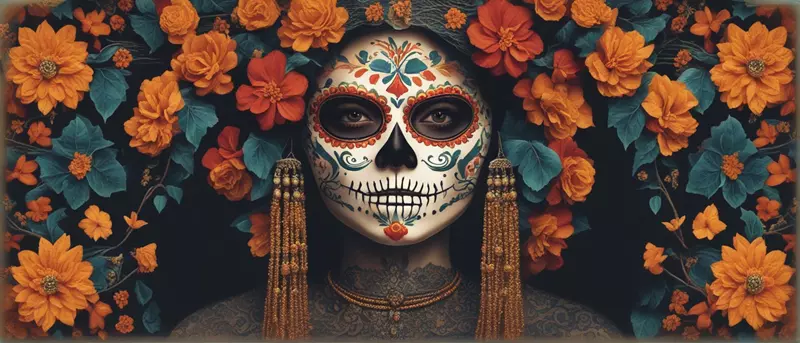 plantillas para tazas de catrinas mexicanas