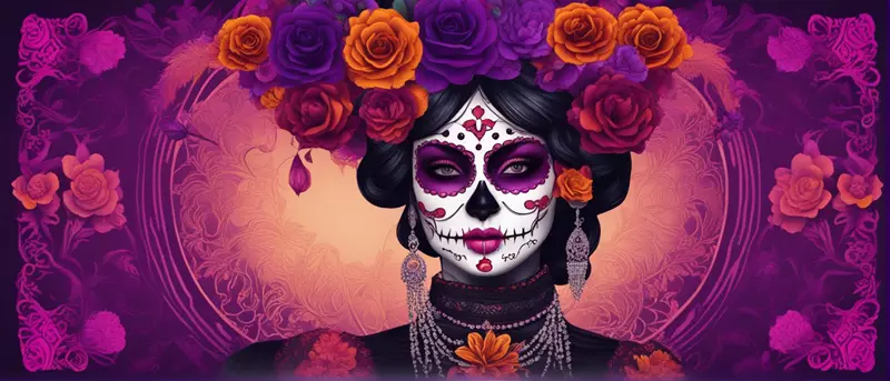 plantillas para tazas de catrinas mexicanas