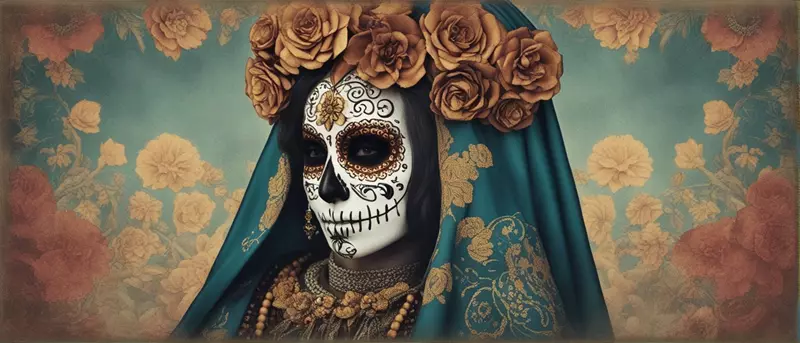 plantillas para tazas de catrinas mexicanas