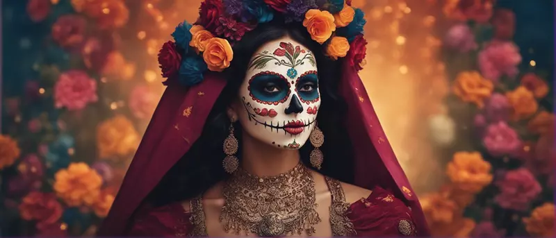plantillas para tazas de catrinas mexicanas
