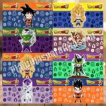 pack de plantillas para sublimar tazas de dragon ball super