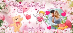 Plantillas para tazas de Feliz San Valentín - Happy Valentine Day - Permite personalizar con foto